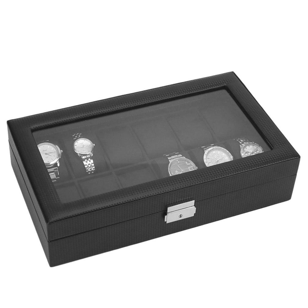 CARBON FIBER WATCH BOX <br/>12 SLOTS