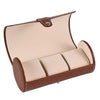 CYLINDRICAL LEATHER WATCH CASE <br/>3 SLOTS